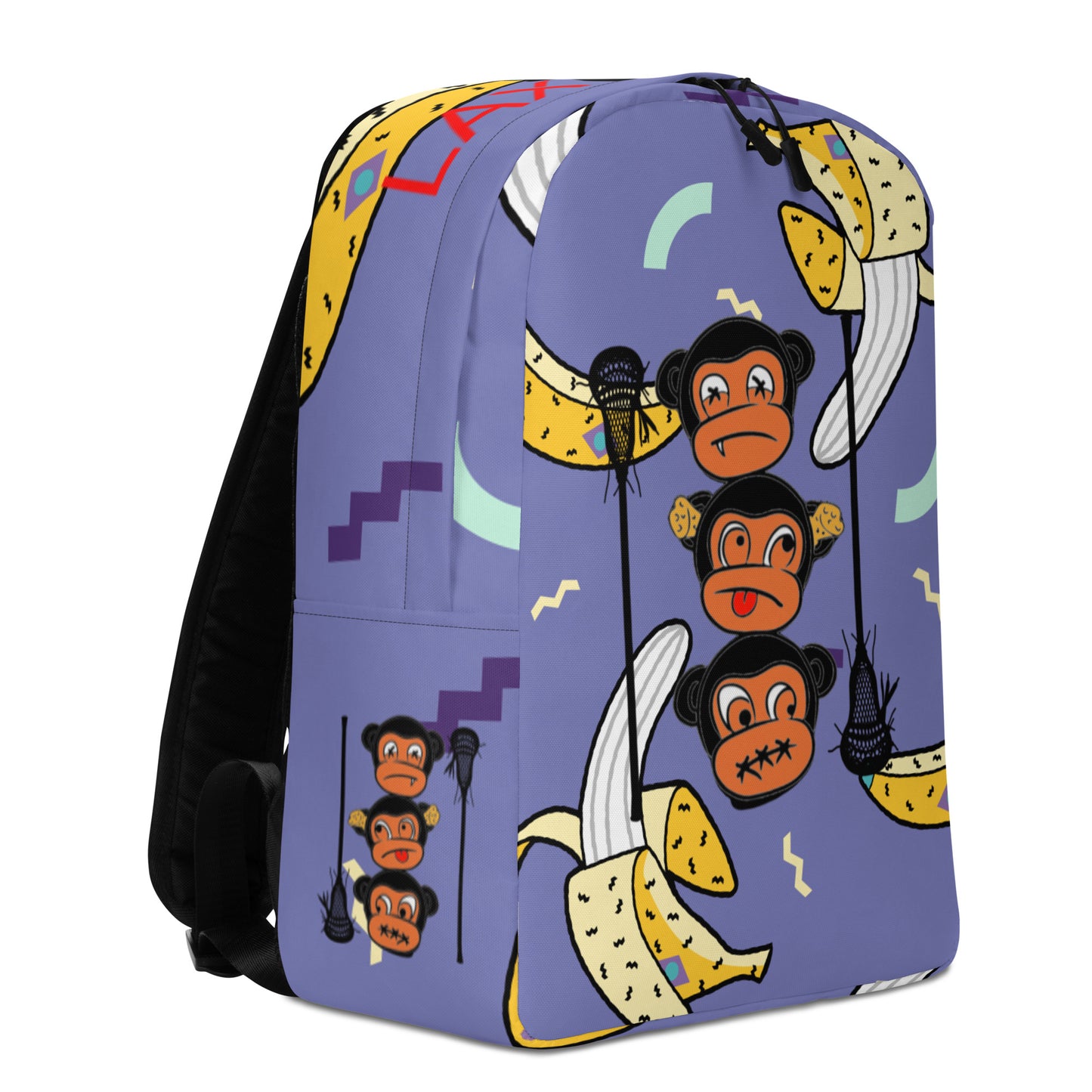 LAXUNIVERSE MONKEY Minimalist Backpack