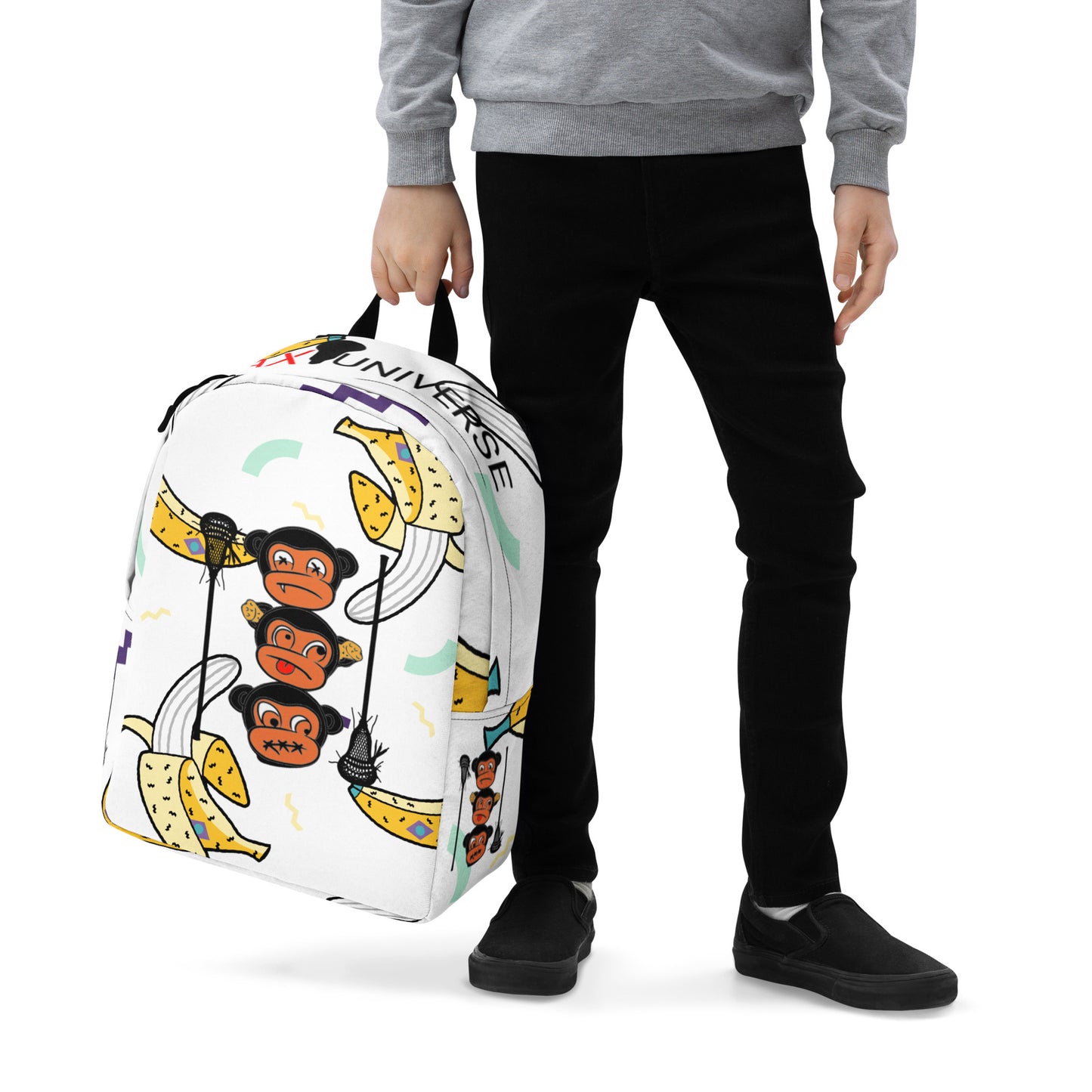 LAXUNIVRSE MONKEY  Minimalist Backpack