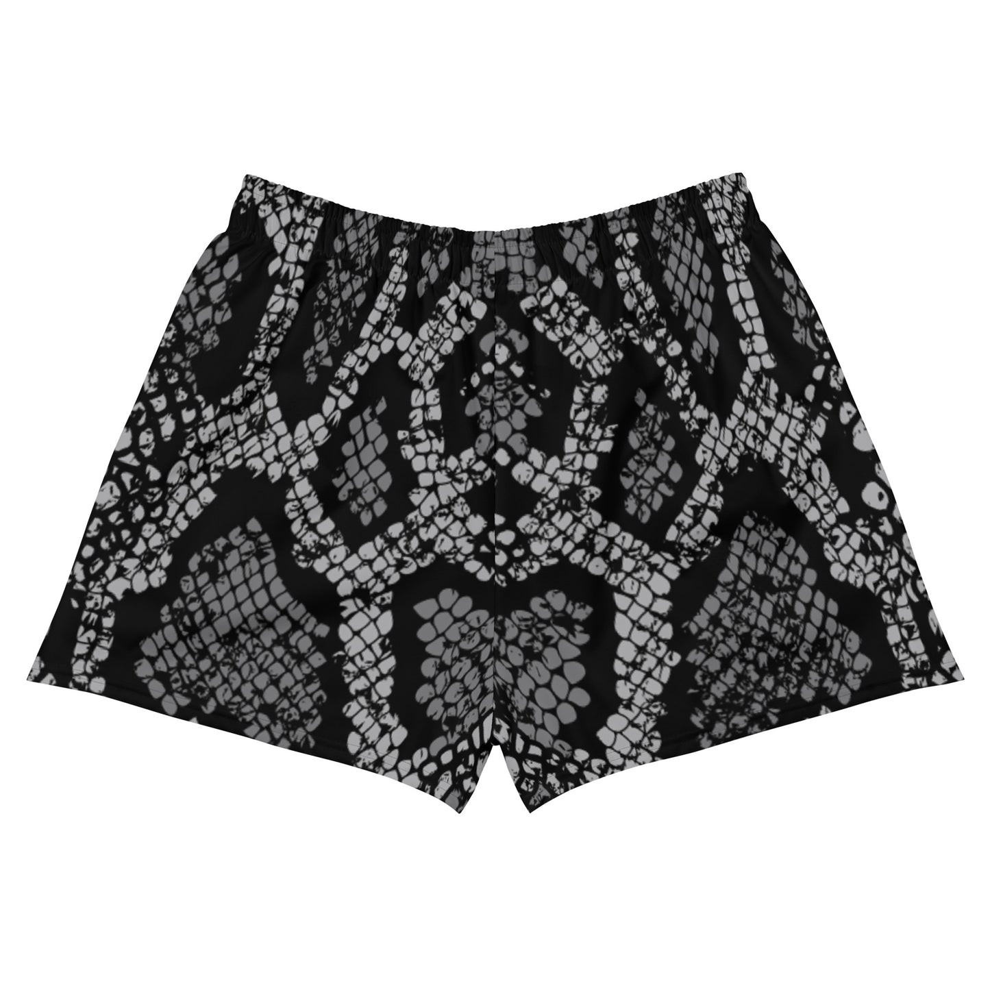 LAXUNIVERSE BLACK SNAKE Women's Athletic Shorts
