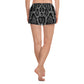 LAXUNIVERSE BLACK SNAKE Women's Athletic Shorts