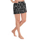 LAXUNIVERSE BLACK SNAKE Women's Athletic Shorts