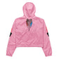 LAXUNIVERSE WINGS Cotton Candy Women’s cropped windbreaker