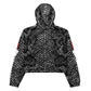 LAXUNIVERSE BLACK SNAKE Women’s cropped windbreaker