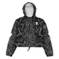 LAXUNIVERSE BLACK SNAKE Women’s cropped windbreaker