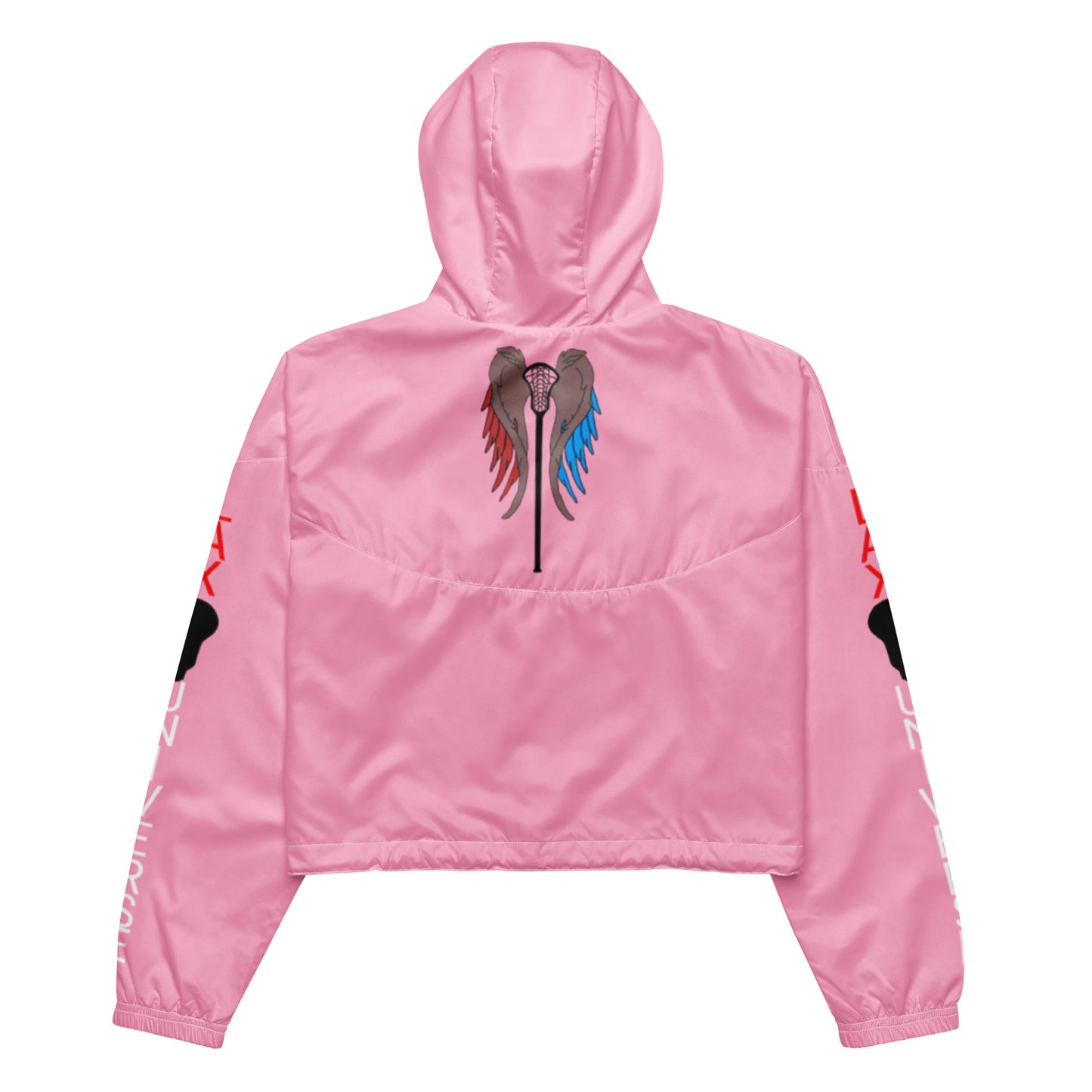 LAXUNIVERSE WINGS Cotton Candy Women’s cropped windbreaker