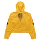 LAXUNIVERSE WINGS YellowWomen’s cropped windbreaker