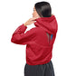 LAXUNIVERSE WINGS Red Women’s cropped windbreaker