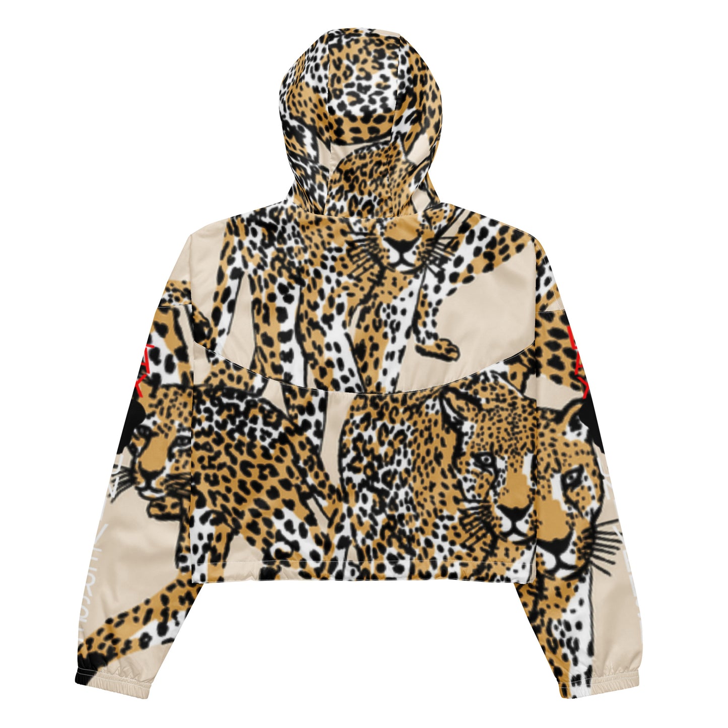 LAXUNIVERSE CHEETAH Women’s cropped windbreaker