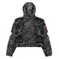LAXUNIVERSE BLACK SNAKE Women’s cropped windbreaker