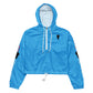 LAXUNIVERSE WINGS Deep Sky BlueWomen’s cropped windbreaker
