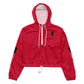 LAXUNIVERSE WINGS Crimson Women’s cropped windbreaker