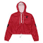 LAXUNIVERSE WINGS Red Women’s cropped windbreaker