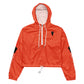 LAXUNIVERSE WINGS Outrageous Orange Women’s cropped windbreaker