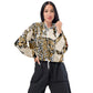 LAXUNIVERSE CHEETAH Women’s cropped windbreaker