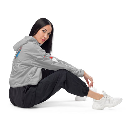 LAXUNIVERSE Wings Women’s cropped windbreaker