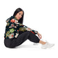 LAXUNIVERSE FLOWERS Women’s cropped windbreaker