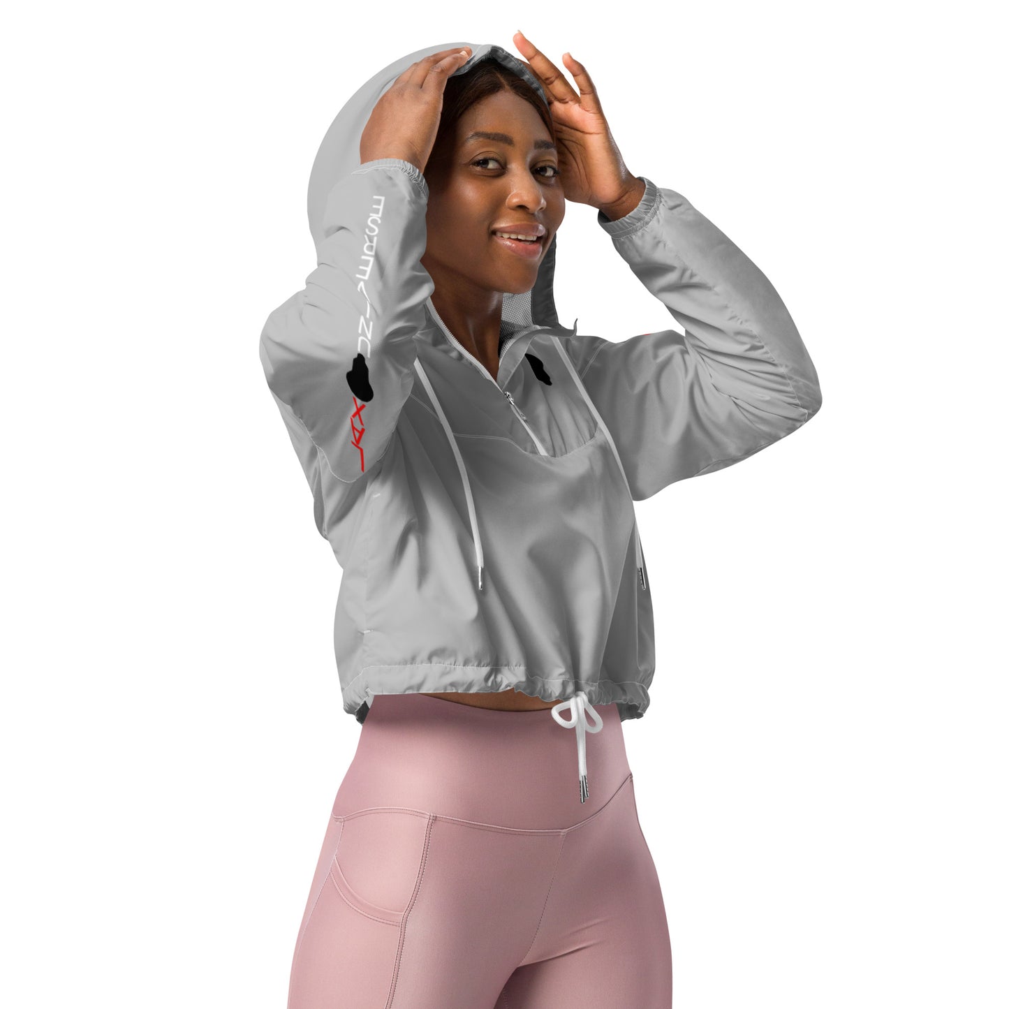 LAXUNIVERSE WINGS Women’s cropped windbreaker