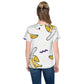 LAXMONKEY BANANA WHITE Youth Crew Neck