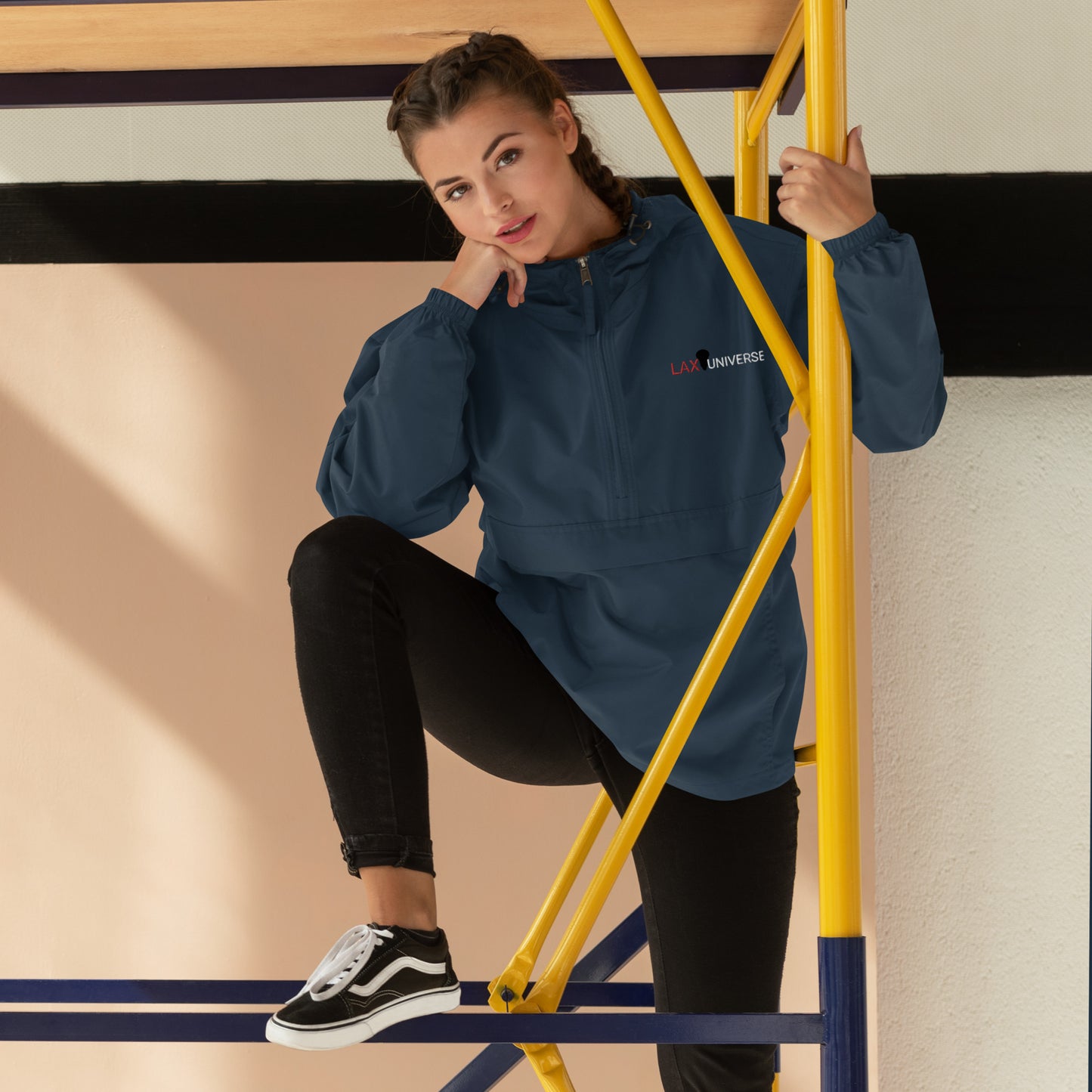 LAXUNIVERSE X  Champion Packable Jacket