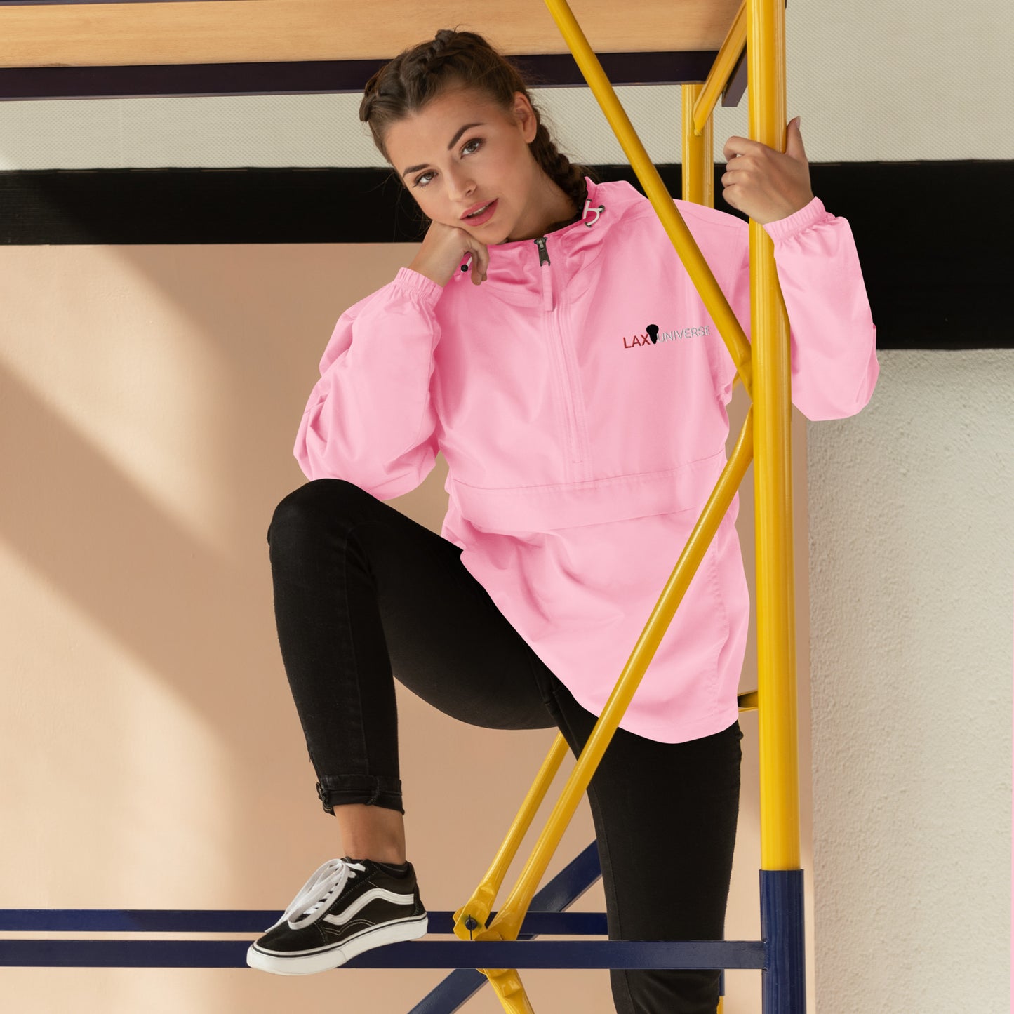 LAXUNIVERSE X  Champion Packable Jacket