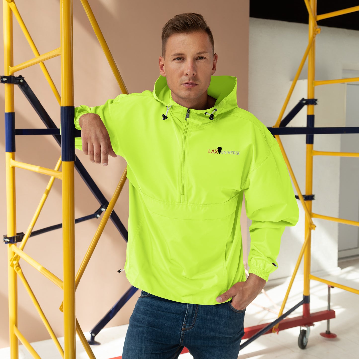 LAXUNIVERSE X  Champion Packable Jacket