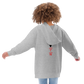 LAXPaperPlane Kids fleece hoodie
