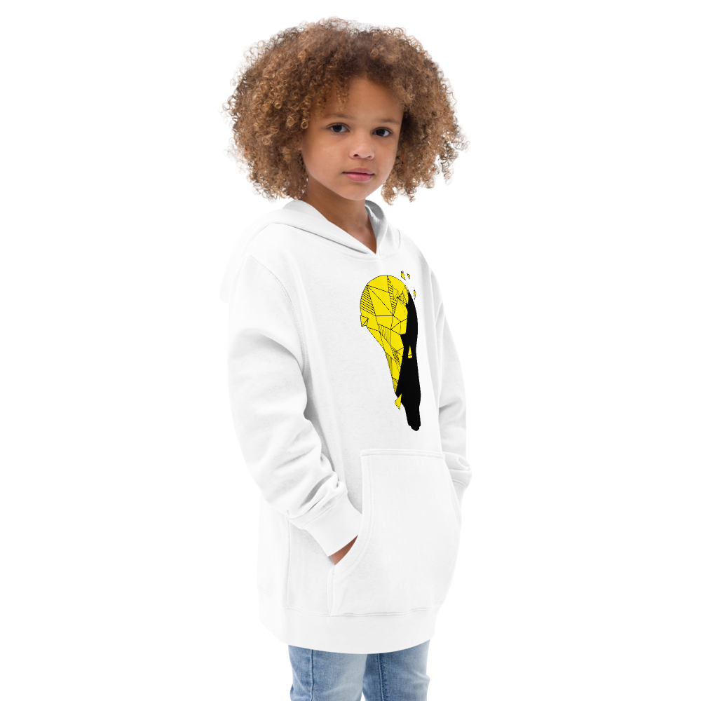 LAXPaperPlane Kids fleece hoodie