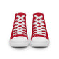 LAXMONKEY Men’s RED high top canvas shoes