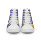 LAXMONKEY BANANA Men’s high top canvas shoes