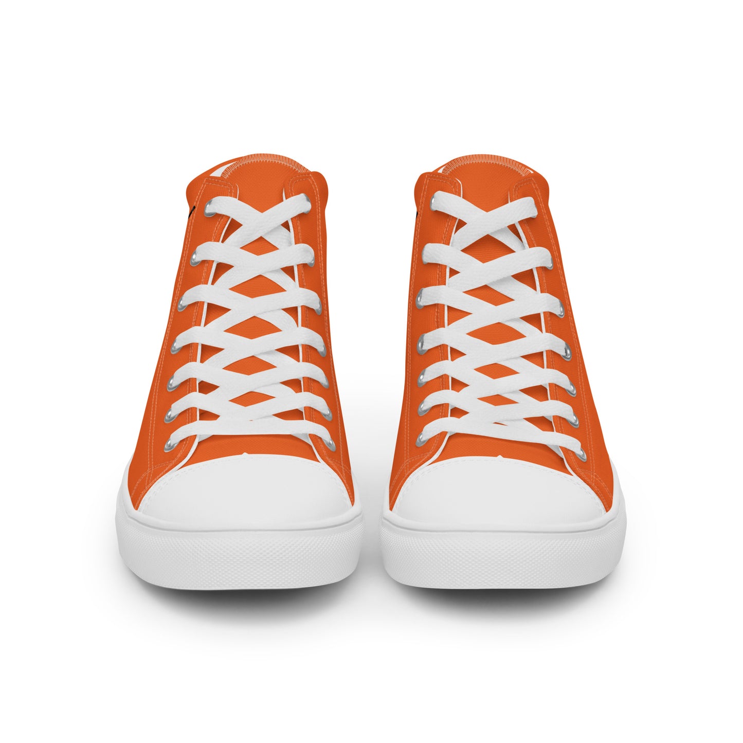 LAXMONKEY Men’s Orange high top canvas shoes