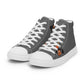 LAXMONKEY  Men’s Gray high top canvas shoes
