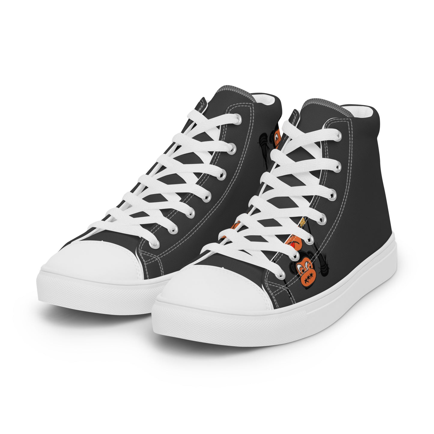 LAXMONKEY Men’s Eclipse high top canvas shoes