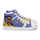 LAXMONKEY BANANA Men’s high top canvas shoes