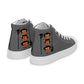 LAXMONKEY  Men’s Gray high top canvas shoes