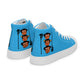 LAXMONKEY DEEP SKY BLUE Men’s high top canvas shoes