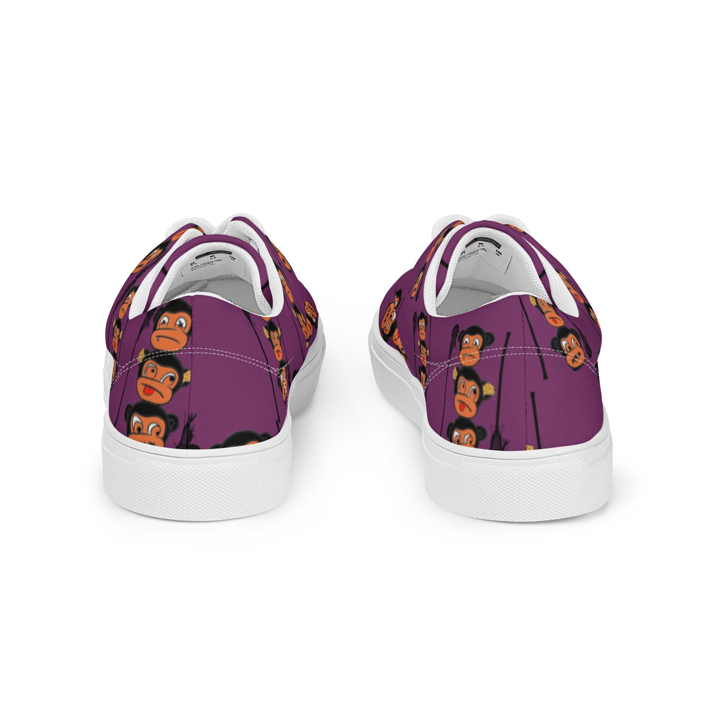 LAXMONKEY PALATINATE PURPLE  Men’s lace-up canvas shoes