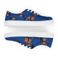 LAXMONKEY Dark Cerulean Men’s lace-up canvas shoes