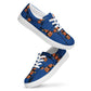 LAXMONKEY Dark Cerulean Men’s lace-up canvas shoes
