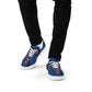 LAXMONKEY Dark Cerulean Men’s lace-up canvas shoes