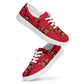 LAXMONKEY RED Men’s lace-up canvas shoes