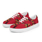 LAXMONKEY RED Men’s lace-up canvas shoes