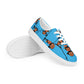 LAXMONKEY DEEP SKY BLUE Men’s lace-up canvas shoes