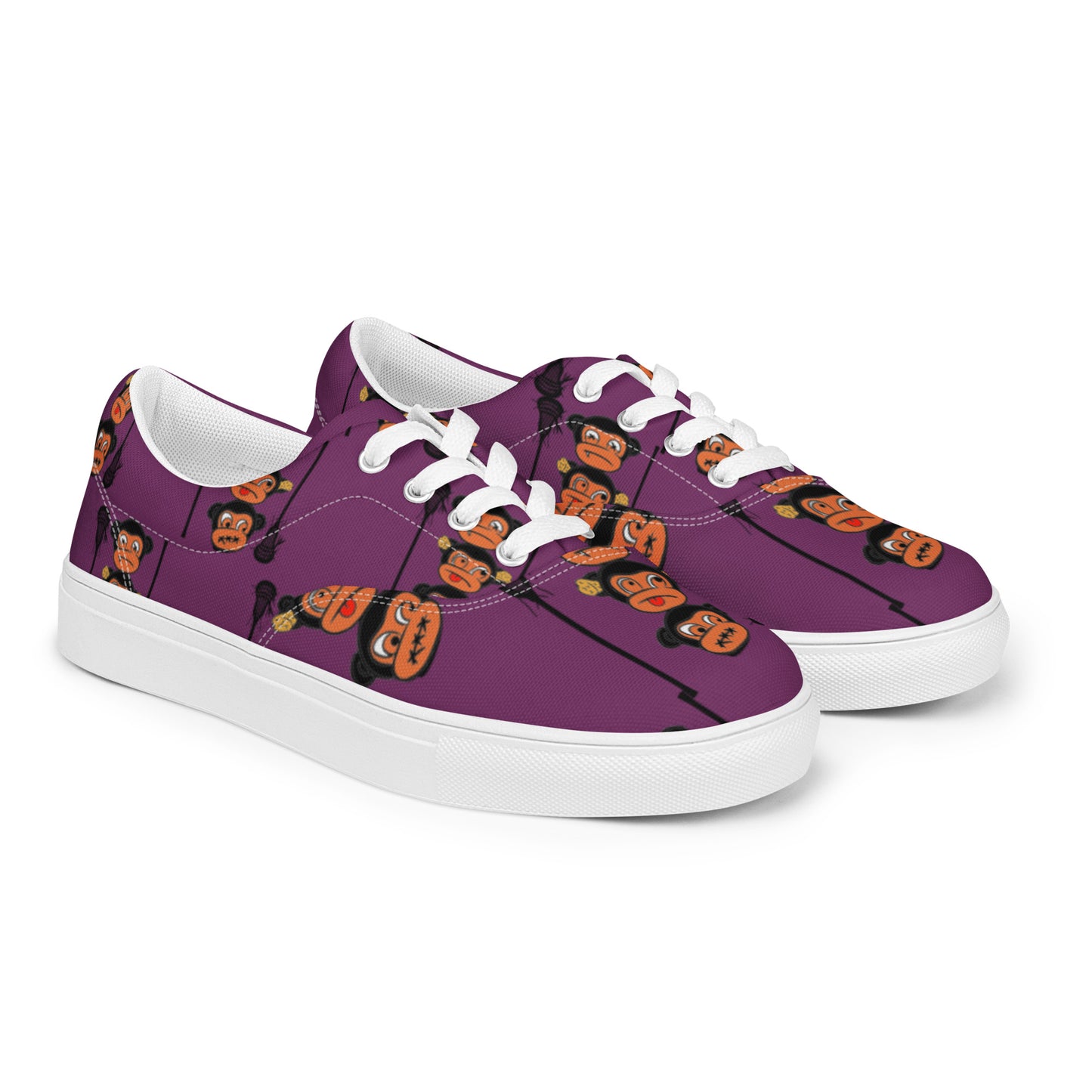 LAXMONKEY PALATINATE PURPLE  Men’s lace-up canvas shoes