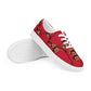 LAXMONKEY RED Men’s lace-up canvas shoes