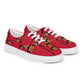 LAXMONKEY RED Men’s lace-up canvas shoes