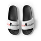 LAXUNIVERSE White&Black Men’s slides