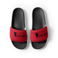 LAXUNIVERSE Red Men’s slides