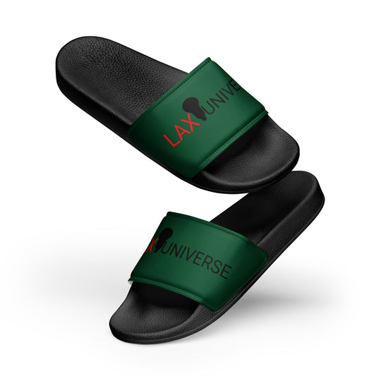 LAXUNIVERSE Forest Green Men’s slides