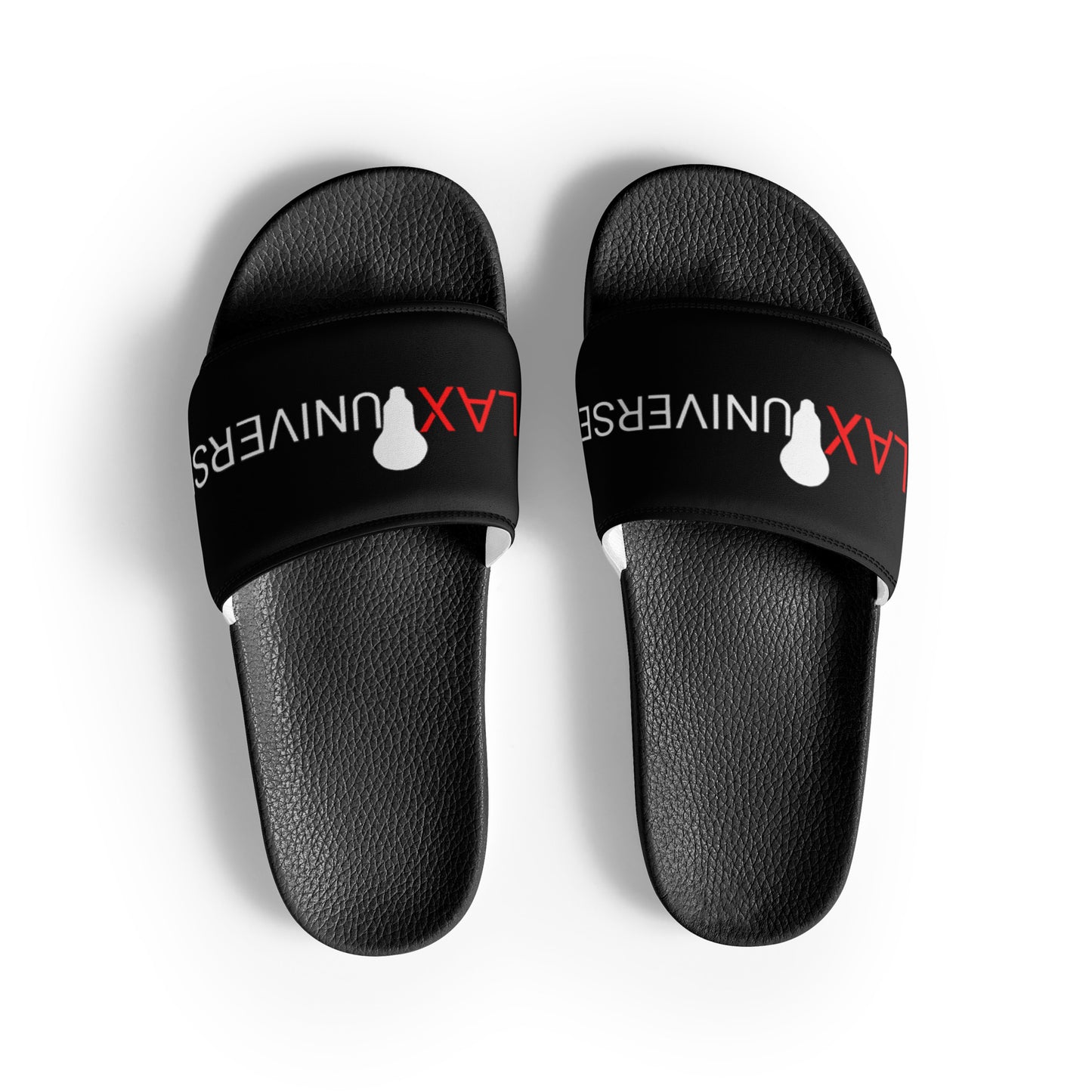 LAXUNIVERSE BLACK Men’s slides