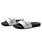 LAXUNIVERSE White&Black Men’s slides